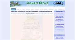 Desktop Screenshot of devonstrut.co.uk